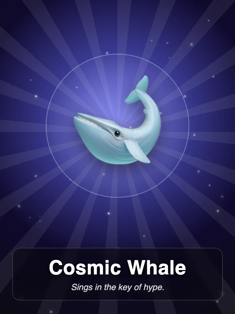 Cosmic Whale